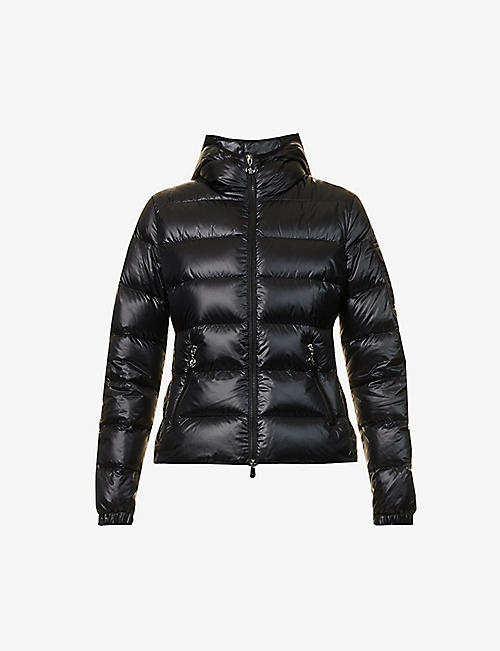 Moncler Gles Quilted Shell Down Jacket